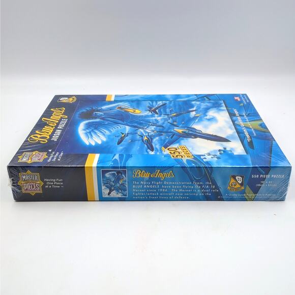 Blue Angels Freedom Guardian Angels Puzzle 550 Piece Jigsaw Puzzle New USA Made - Picture 3 of 5